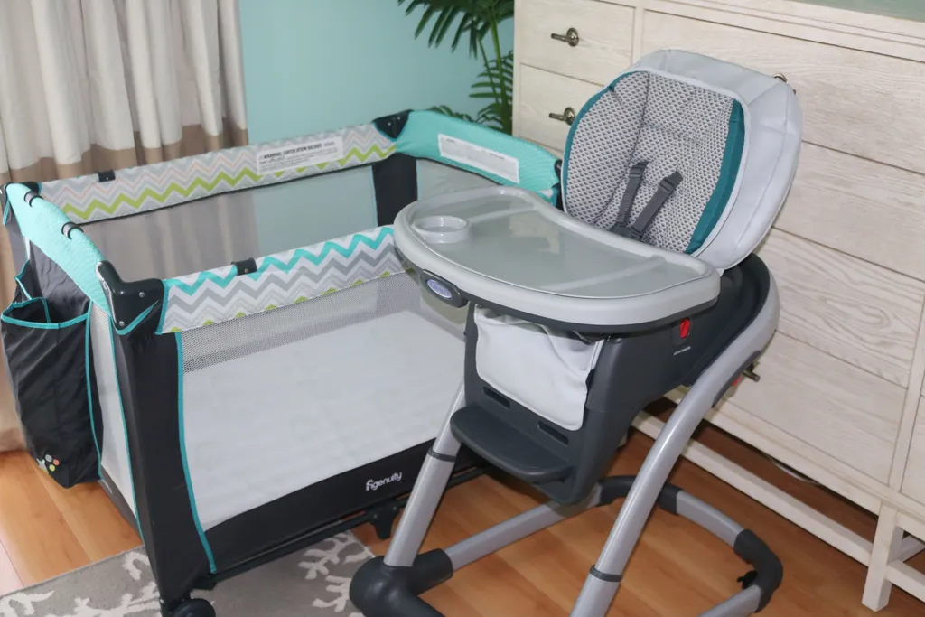 Provided High Chair &amp;amp; Pack n Play