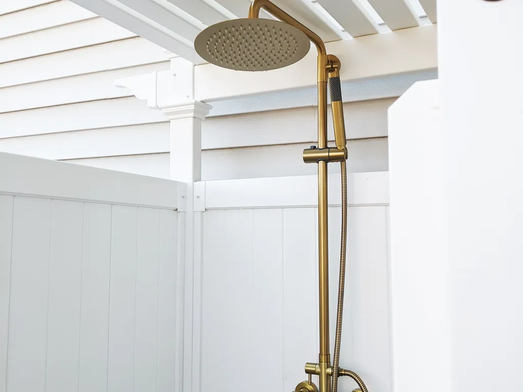 outdoor shower