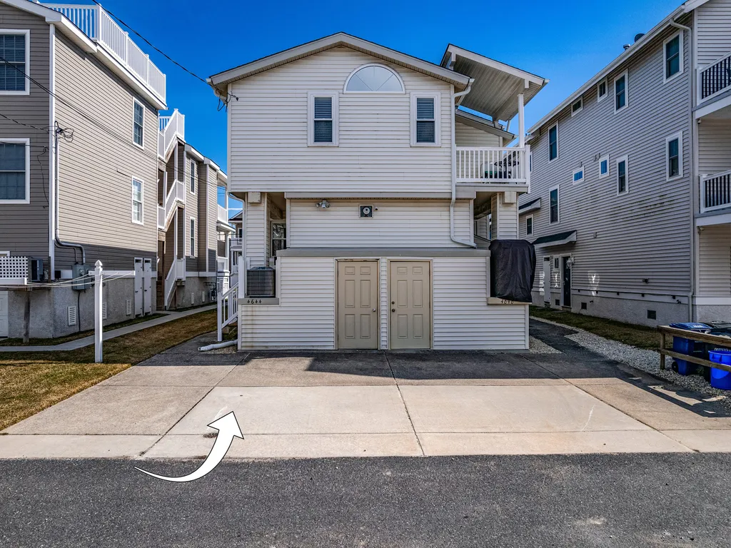 Exterior Back-2 Driveway Parking Spots