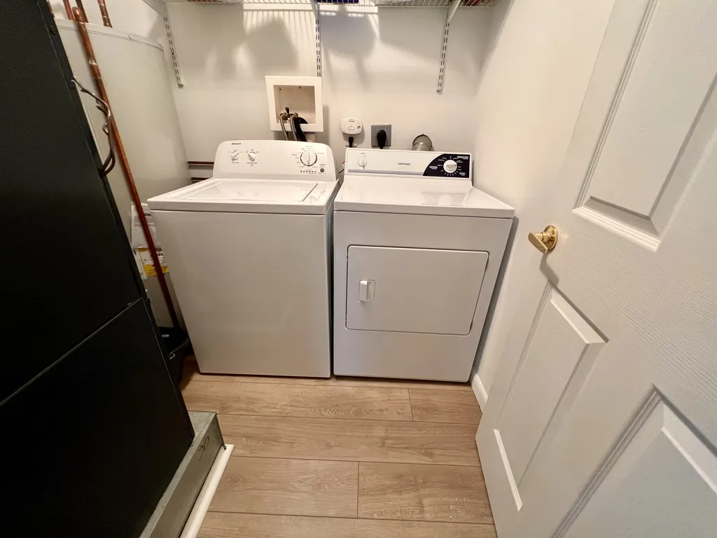 Full size washer and dryer