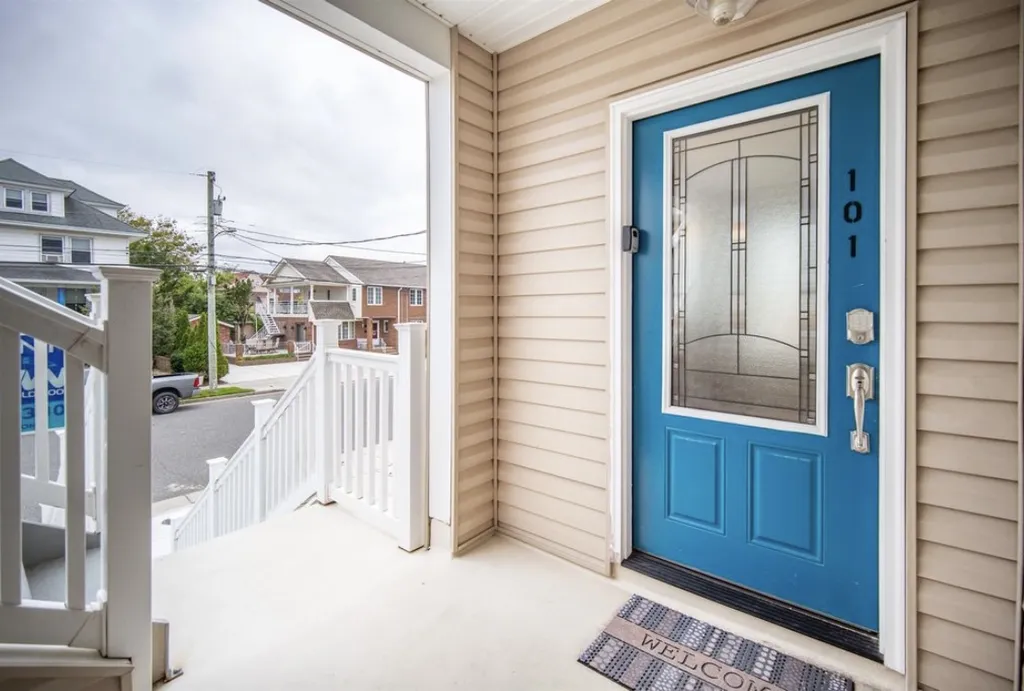 The front door to our unit 101