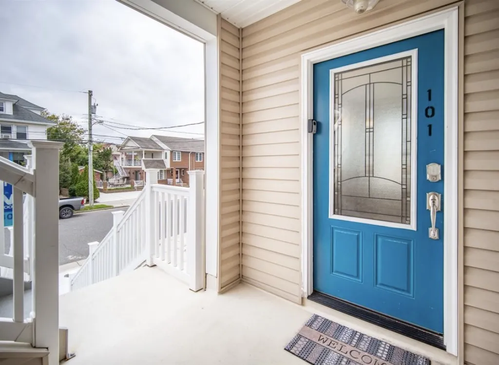 The front door to our unit 101