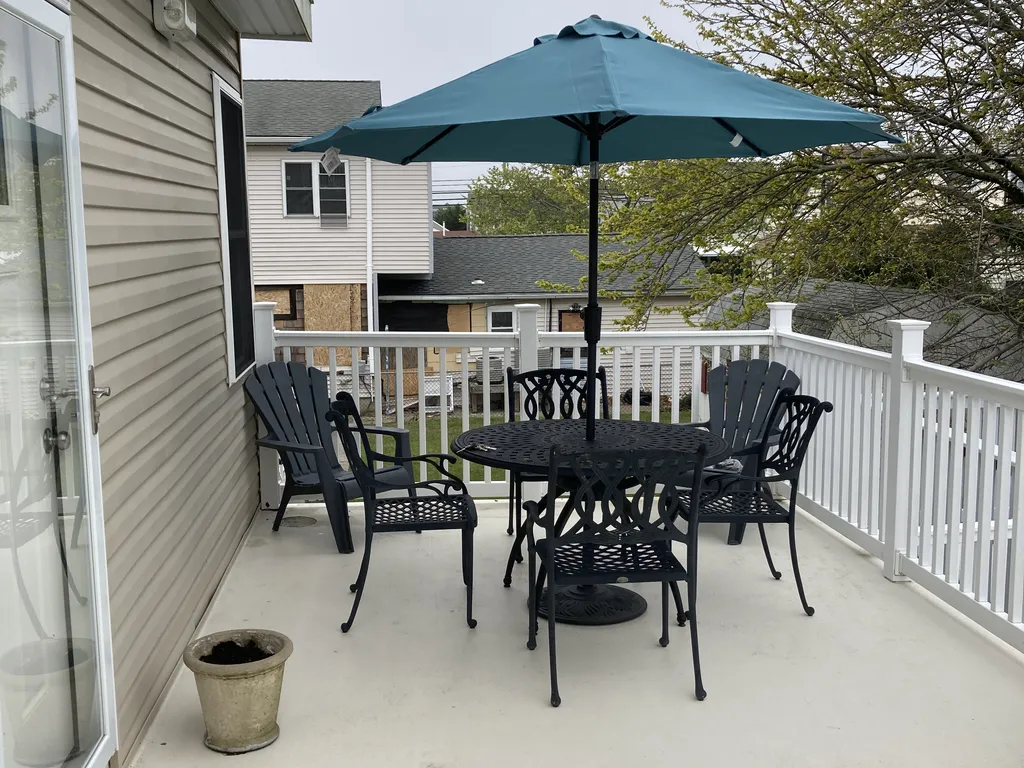  Our patio area in the rear of the unit