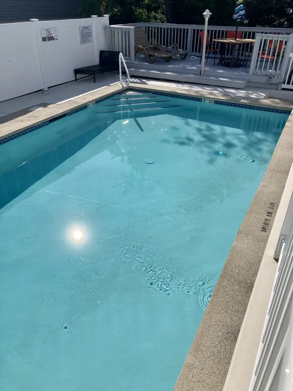 The 30 foot long pool