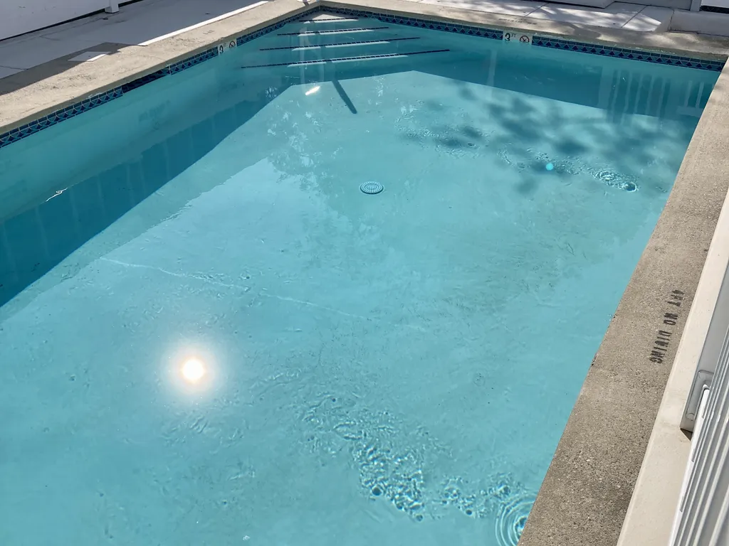 The 30 foot long pool