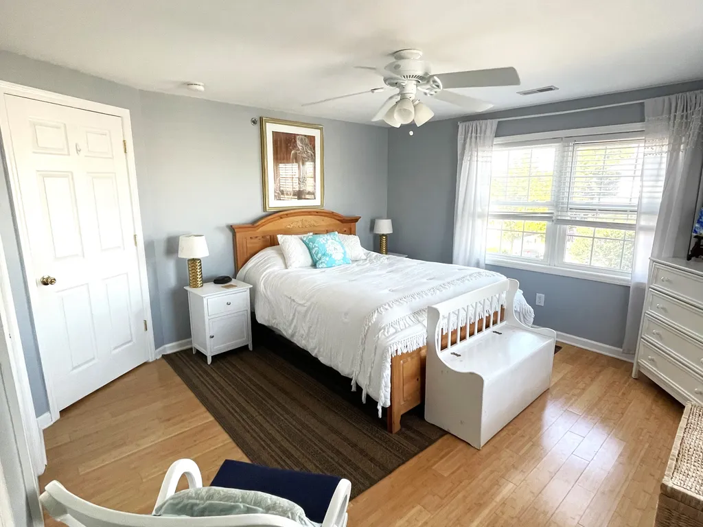 Primary bedroom with bath