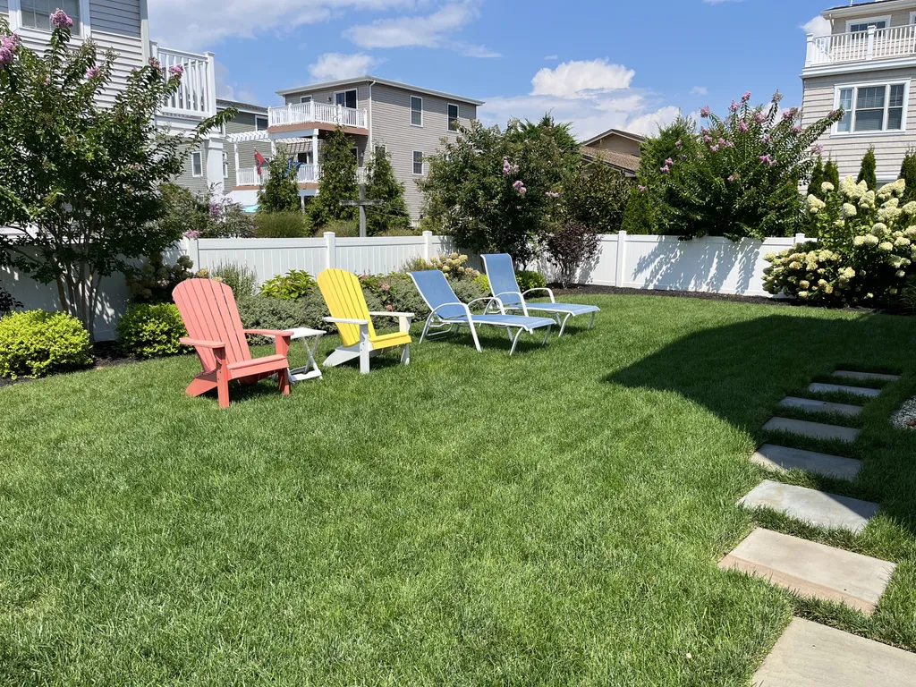 Get more sun in from this backyard.