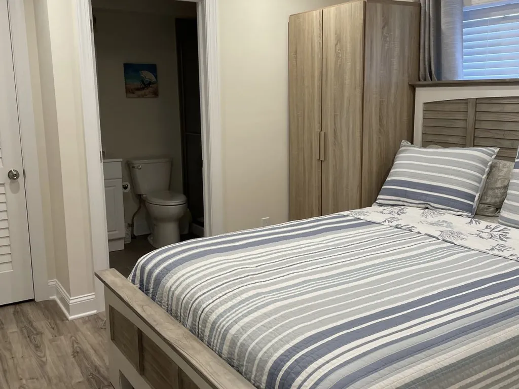 Master Bedroom With Full Bath