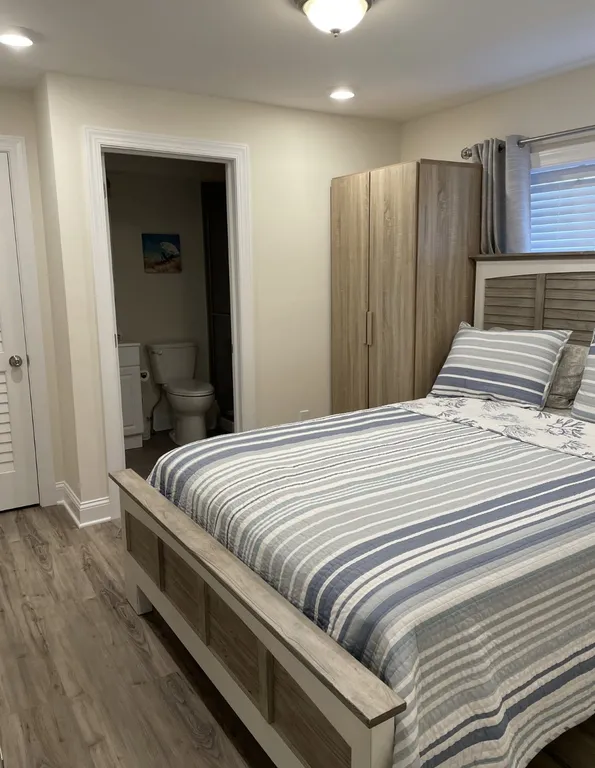 Master Bedroom With Full Bath
