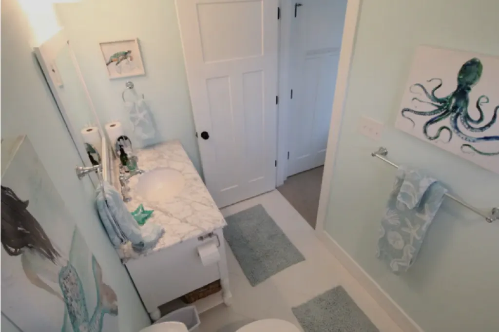 MB 2 raised marble sink