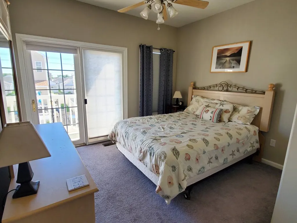 Bedroom 2 with back balcony access