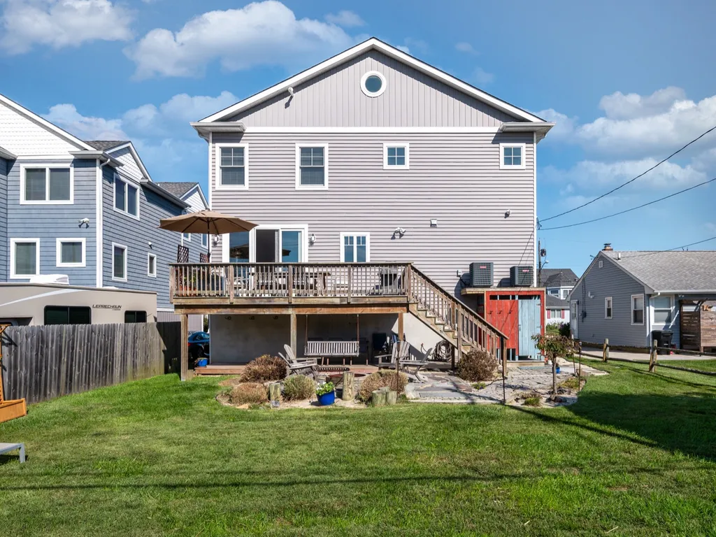 Large backyard 