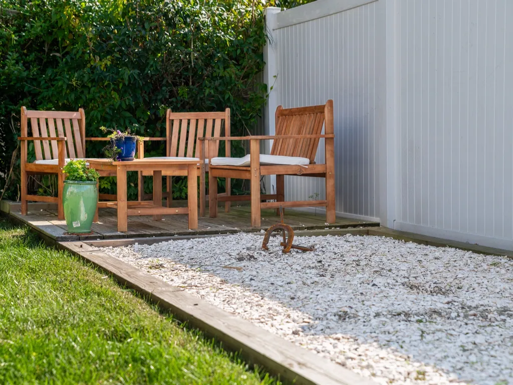 Horseshoe and/or bocce ball court