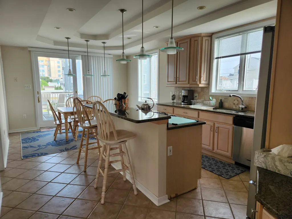 Kitchen seating for 8