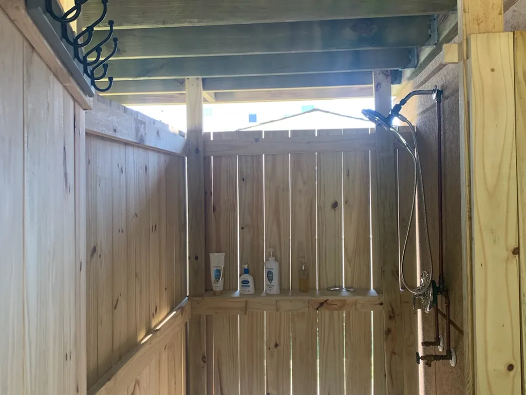 Outdoor shower