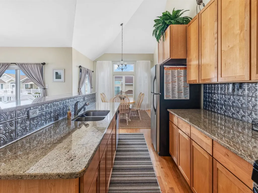 kitchen and dining