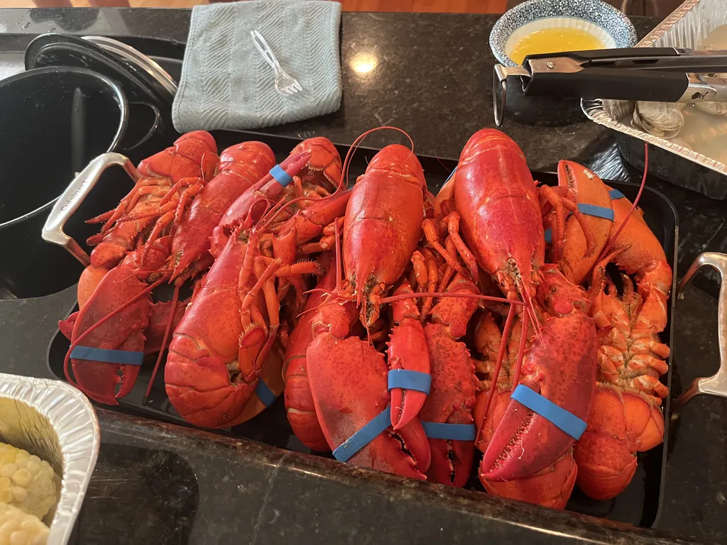 Our kitchen is stocked with everything you need for a seafood night!!