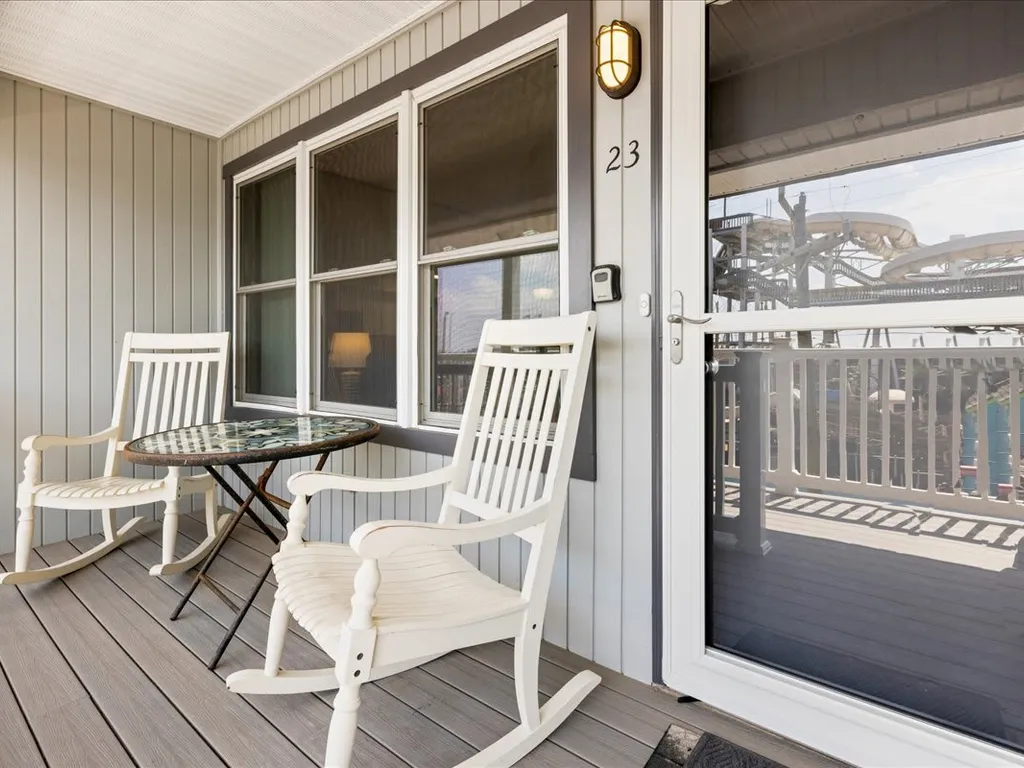 Covered porch