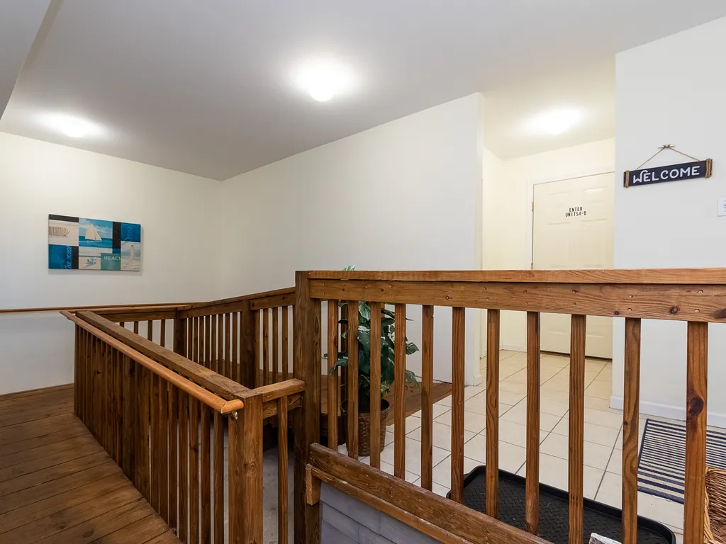 Ramp access in common area leading to the condo