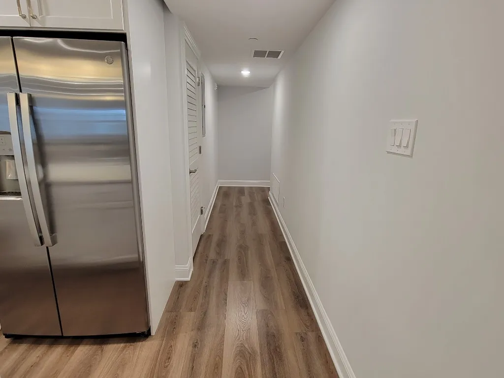 Hallway To Garage