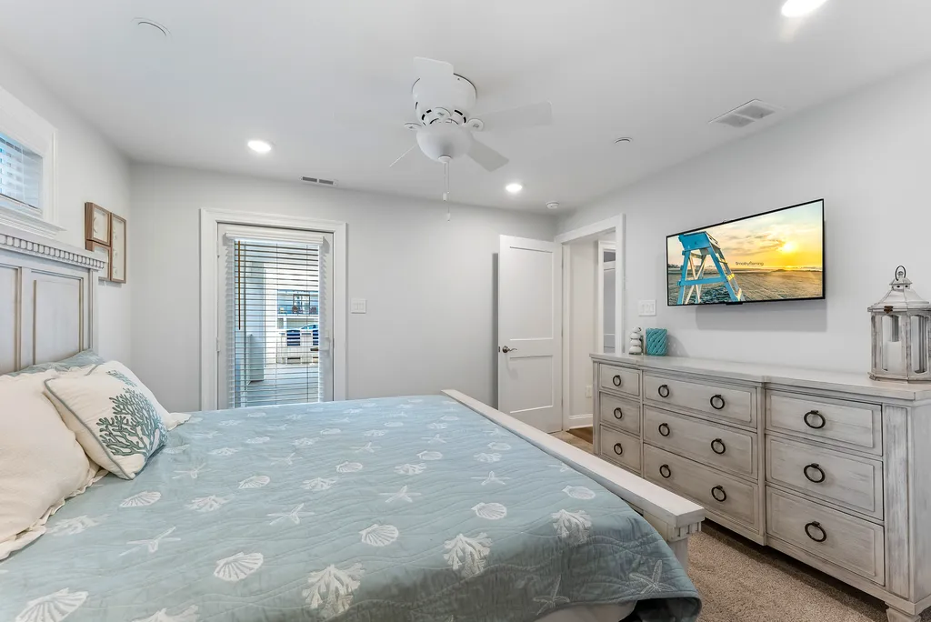 Master Bedroom with Patio Access