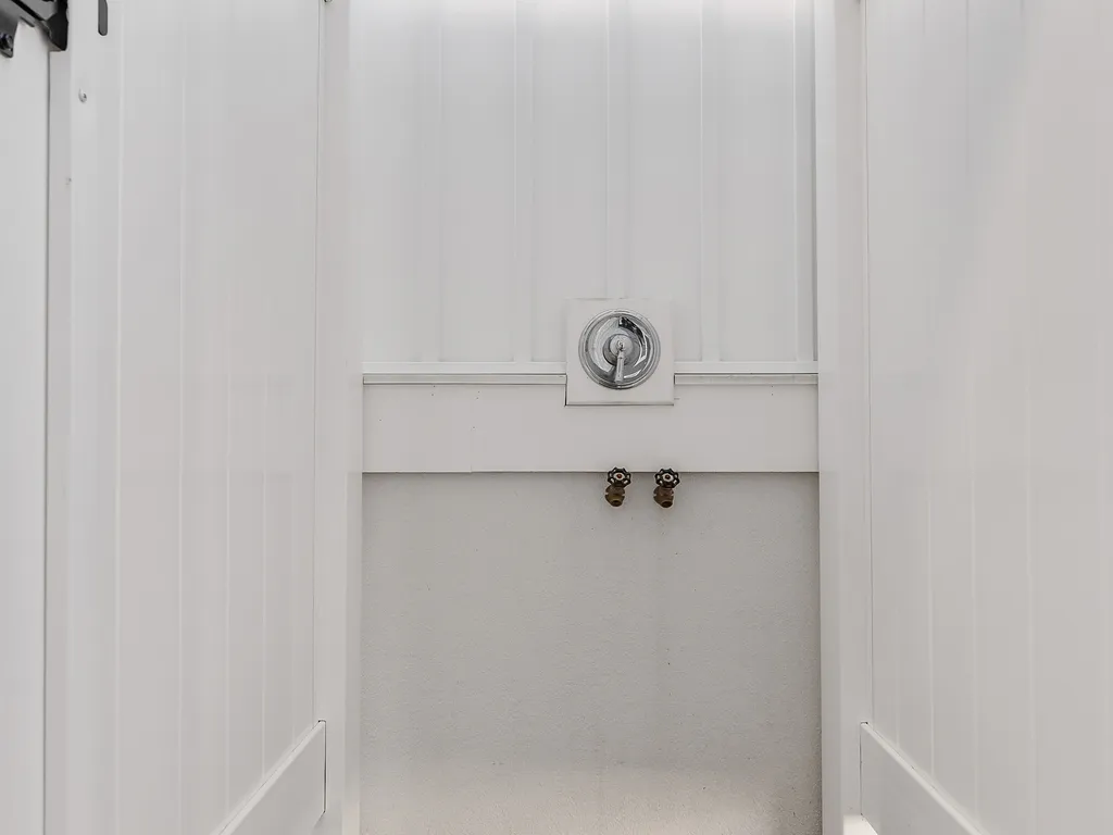 Enclosed Outdoor Shower