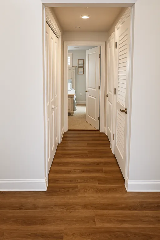 Hallway Leading to Bedrooms &amp;amp; Bathroom