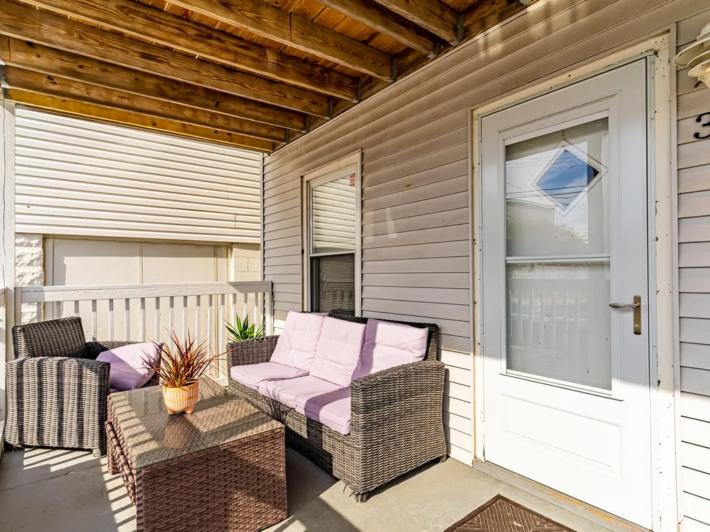 First floor porch furniture