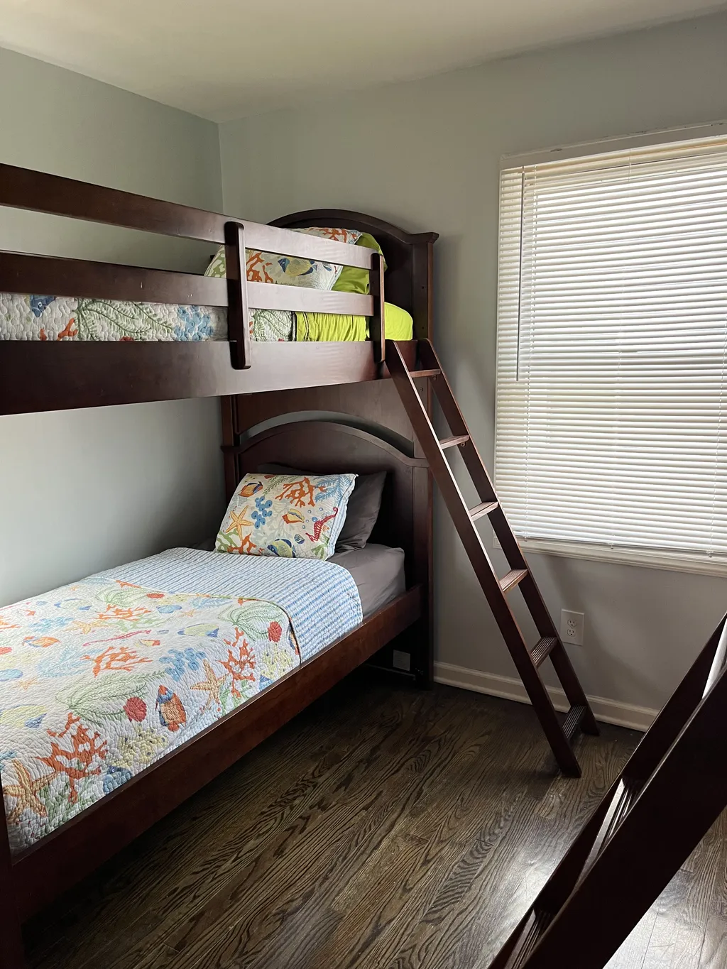 Bedroom #4, 2 bunks 4 twin beds
