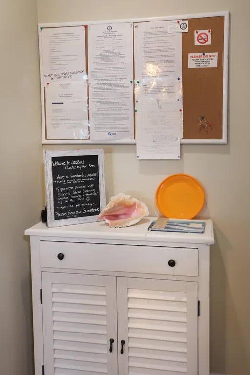 Entry Way/Info Board