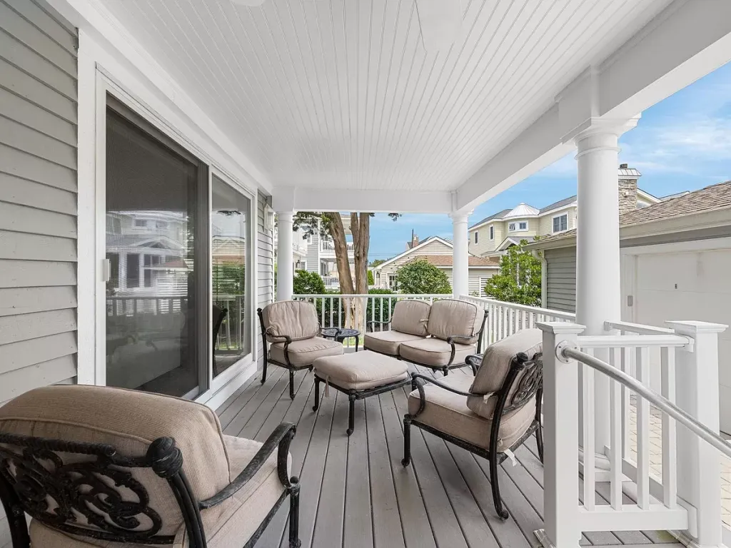first floor back deck