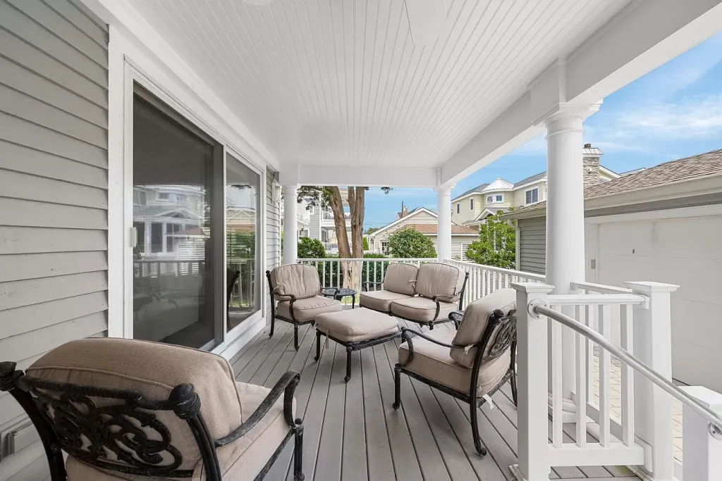 first floor back deck