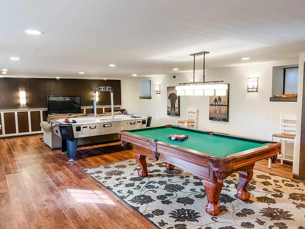 Basement Game Room