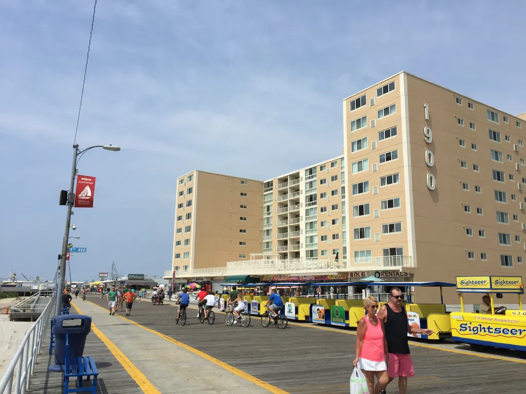 1900 Building - unit is on pool deck level, left tower