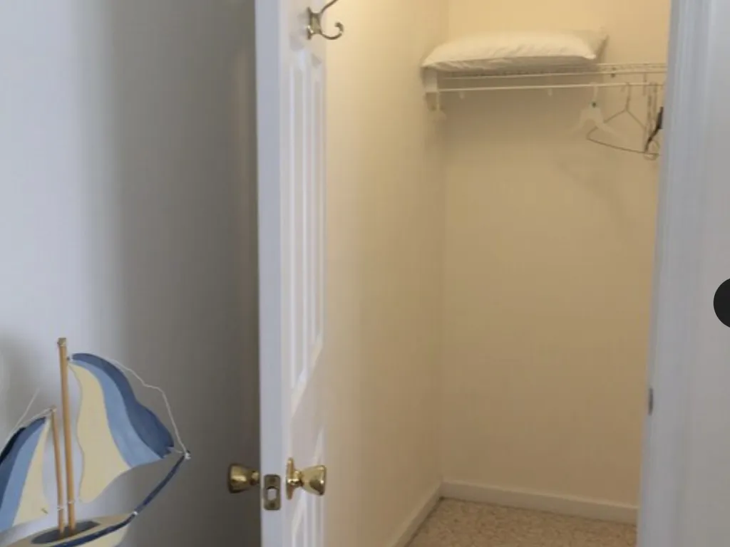 Master bedroom walk-in closet