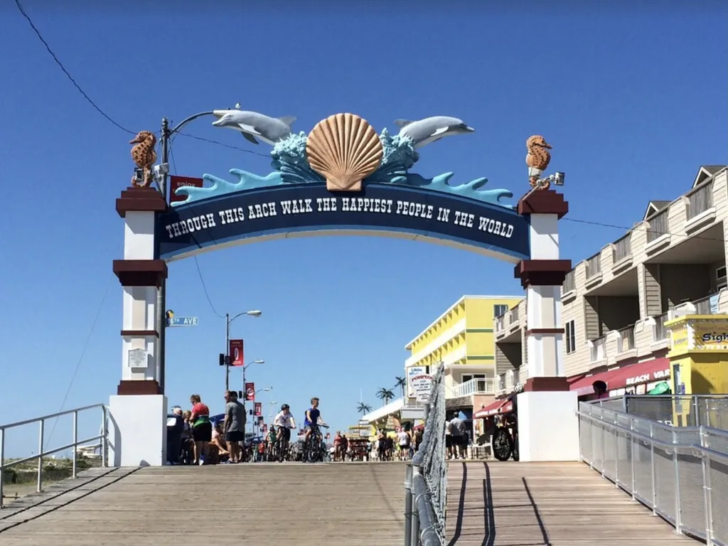 North Wildwood Boardwalk ramp