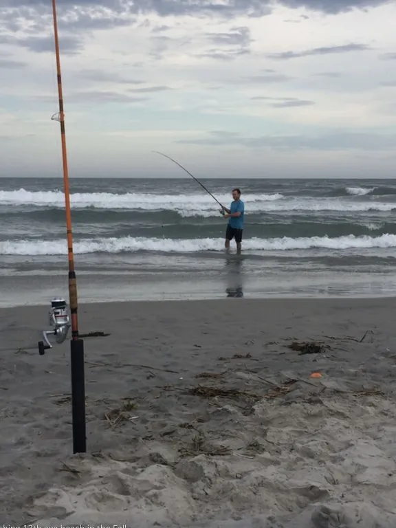 Surf fishing