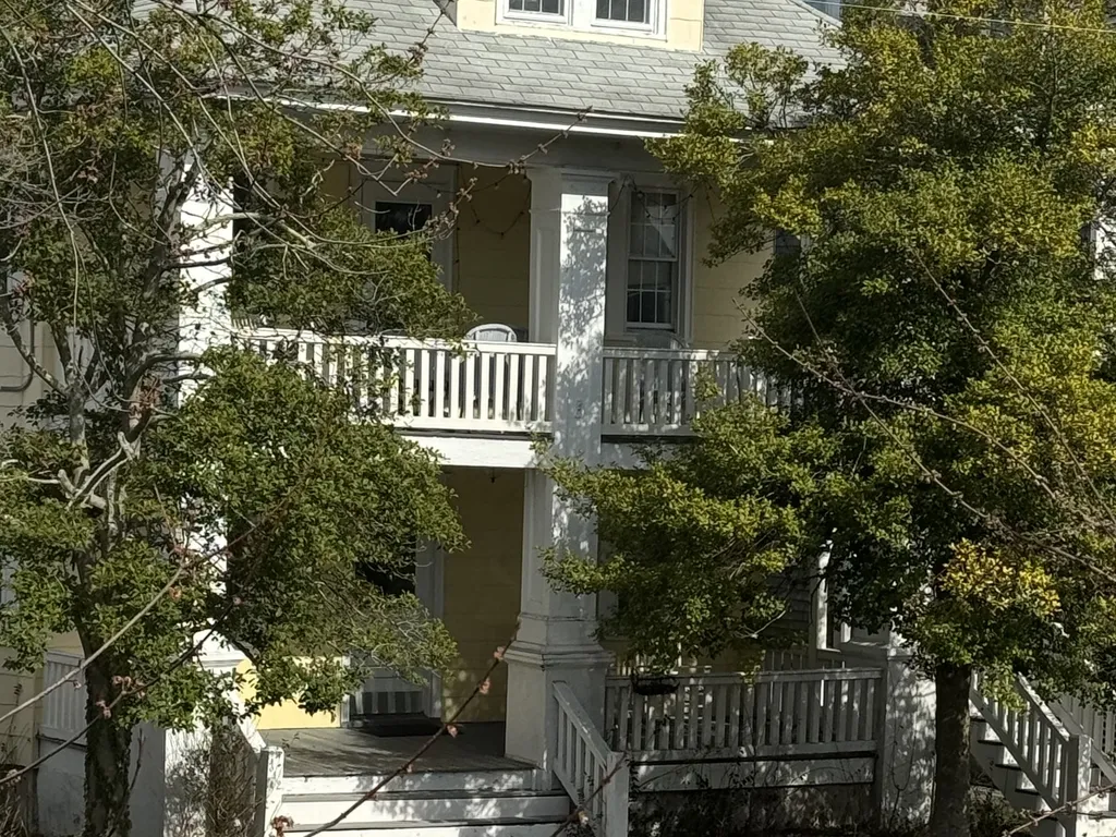 first floor and private porch