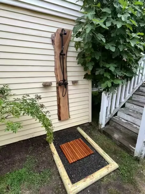 outdoor shower