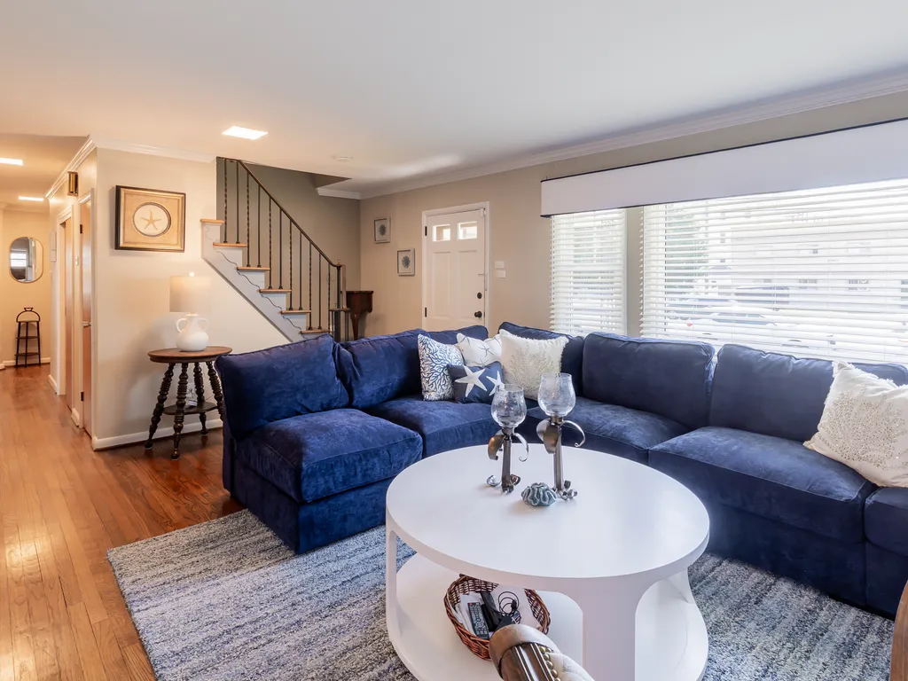 open concept living room 