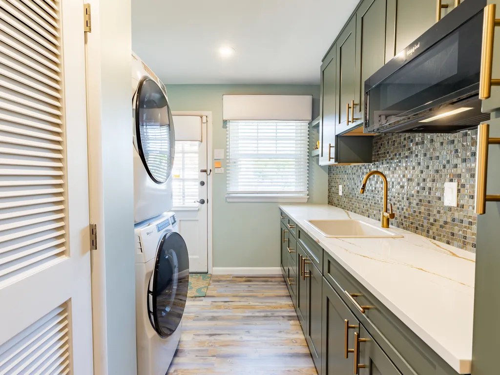 1st floor laundry room 