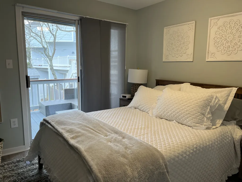 Master Bedroom with Back Deck