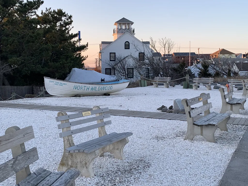 Relax by the Lighthouse on the Inlet Seawall