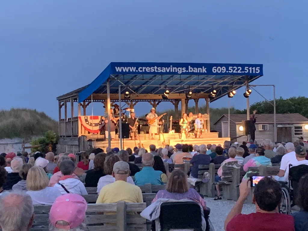 Summer concerts at the Inlet Beach theater