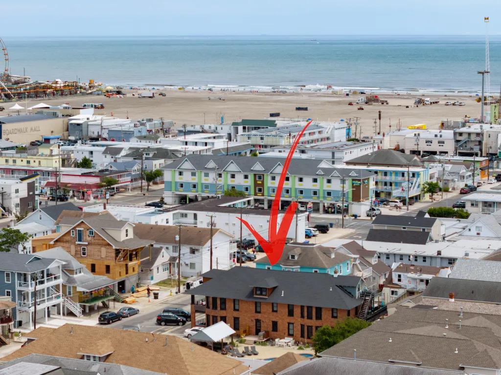 Aerial view of location