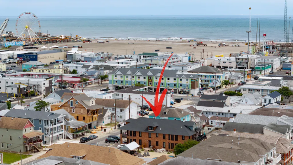 Aerial view of location