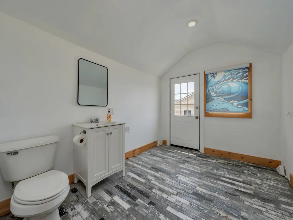 Third floor half bath