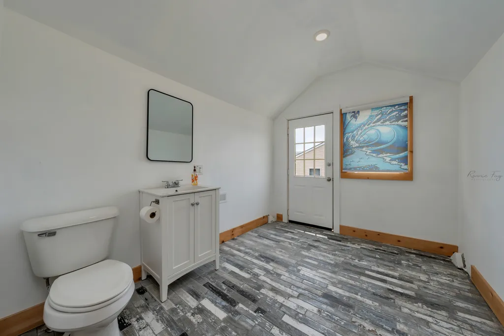 Third floor half bath