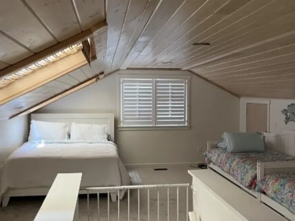 Bedroom 6. Third floor sleeps 6 with bath 