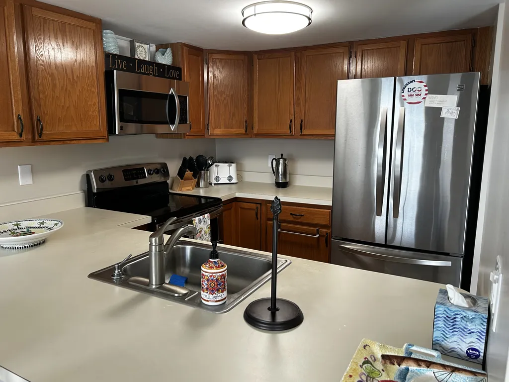 kitchen with counter